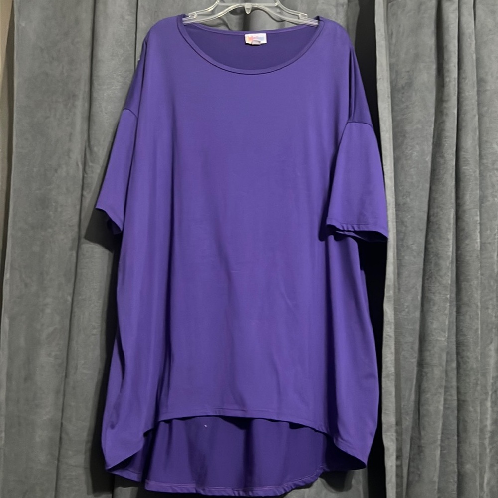 LULAROE Large Purple Irma/Tunic